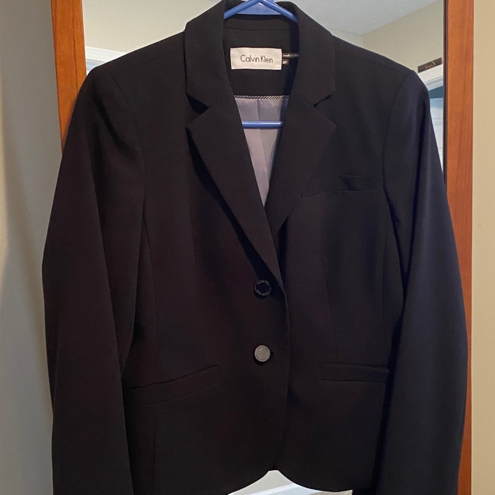 Calvin Klein Black 8P Pantsuit Set